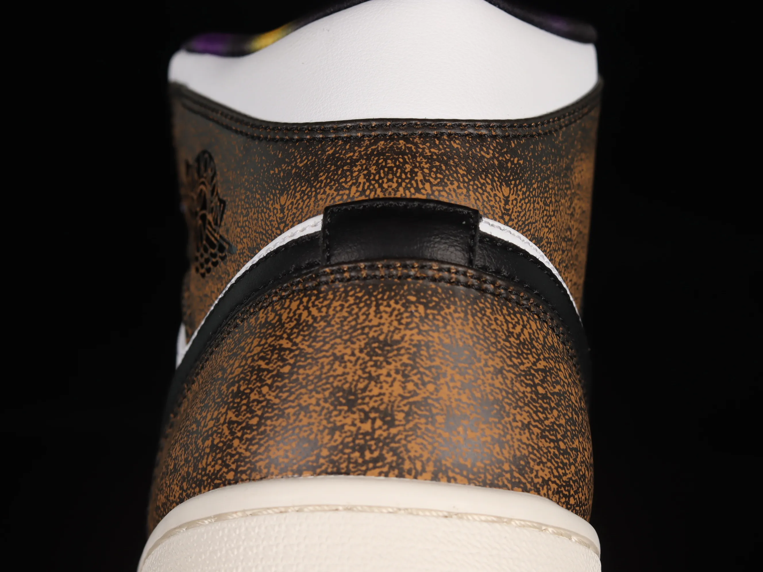 All categories Air Jordan Jordan series basketball shoes Air Jordan 1 Mid Air Jordan 1 Mid "Wear Away" AJ1 Joe 1 starry sky tie-dye China basketball shoes DQ8417-071